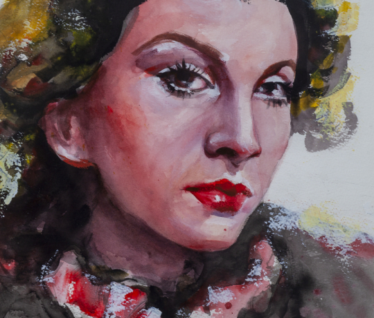 Ελίζαμπεθ Τέιλορ  30x40cm
