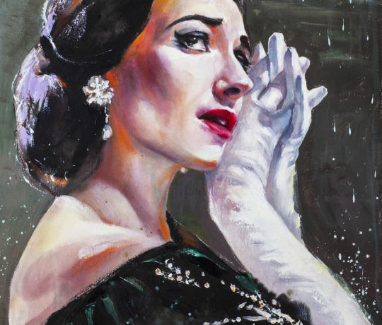 Μαρία Κάλας 60x80cm