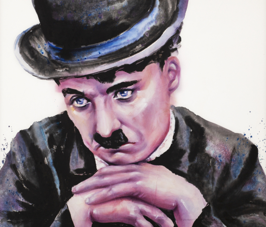 Τσάρλι Τσάπλιν 100x100cm
