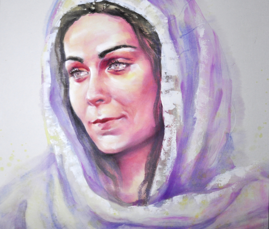 Παναγία μας80x80cm