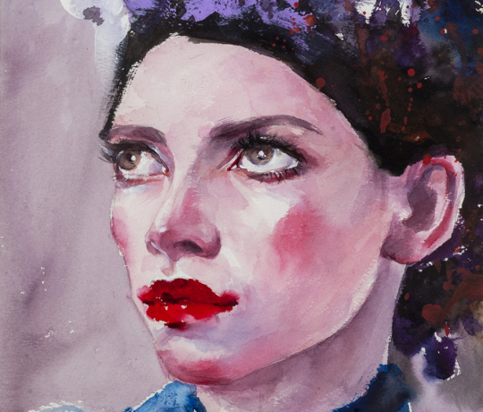 ένα κορίτσι 50x60cm