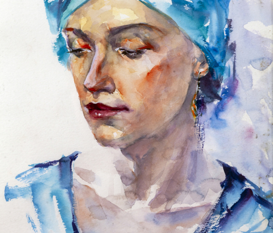 ένα κορίτσι 50x60cm